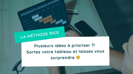 Image de roadmap produit et méthode RICE